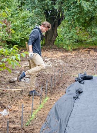 The mud was everywhere